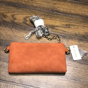 Francesca’s Top Zip Wallet Crossbody